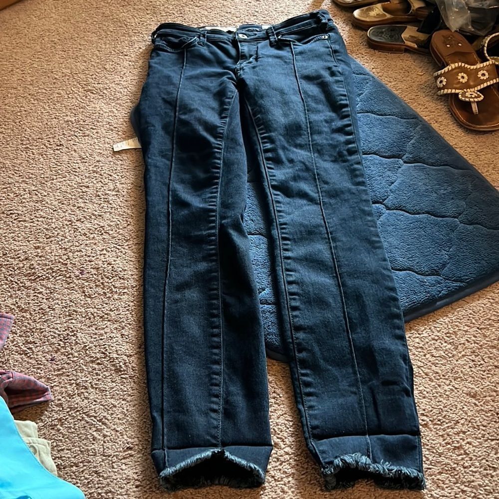 Pilcro and the letterpress mid rise skinny‎ jeans 26